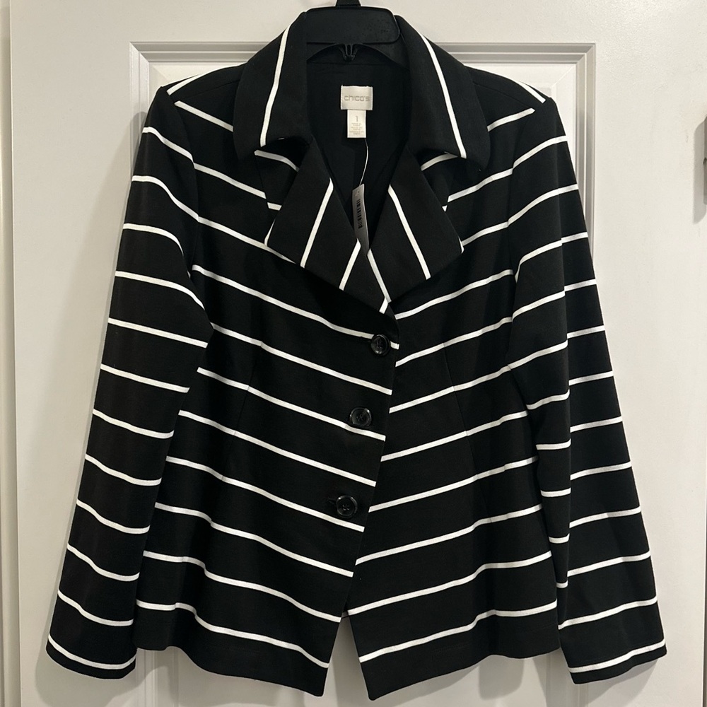 NWT Womens Blazer Jacket Chico’s size 1
